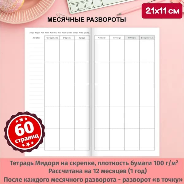 Дом Старцевых Блокнот Midori