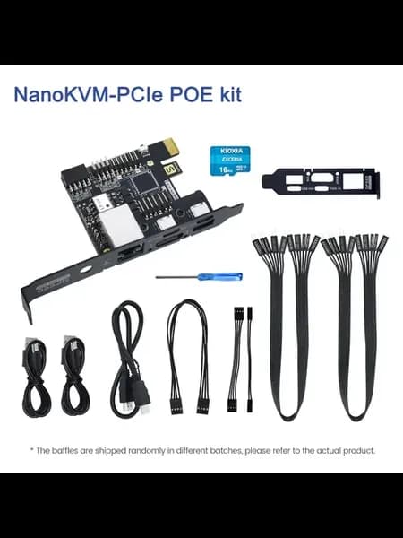NanoKVM-PCIe PoE kit, Eth and PoE