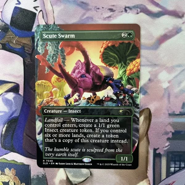 Кастомные прокси-карты высокого качества, MTG PROXY CARDS фойловые карты не, стандартный размер Scute Swarm 7048