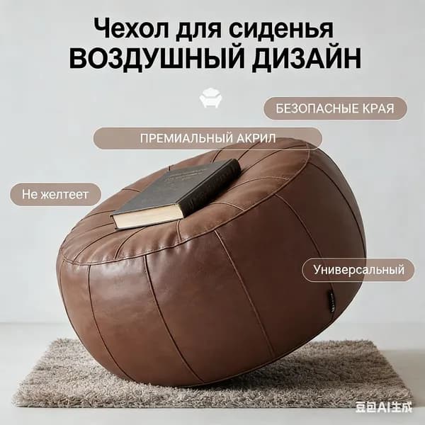 Запчасти для дивана 50х50х30 см,темно-коричневый