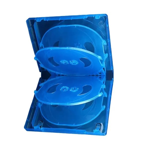 Прозрачный футляр для DVD из акрила, Синий