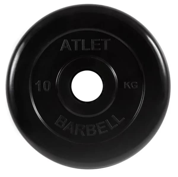 Mb Barbell Диски для штанги, 10 кг, диаметр диска: 28 см