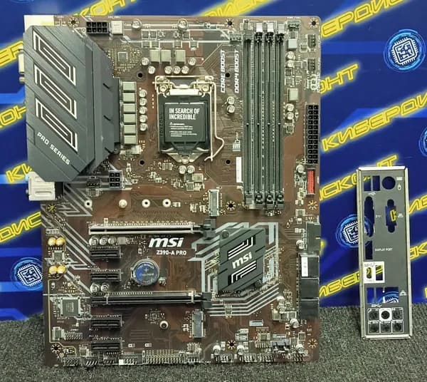 MSI Z390-A Pro, DDR4, Материнская плата