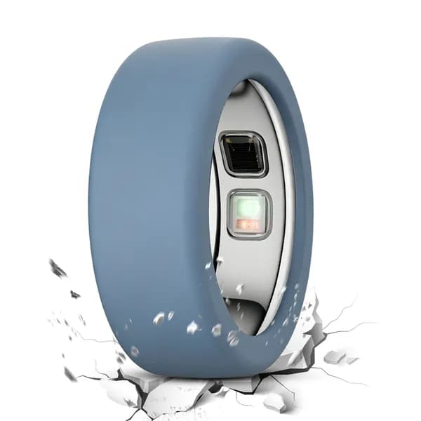 Чехол из силикона для кольца Oura Ring 5, 4 шт., размер S, прозрачный, чёрный, тёмно-зелёный, синий