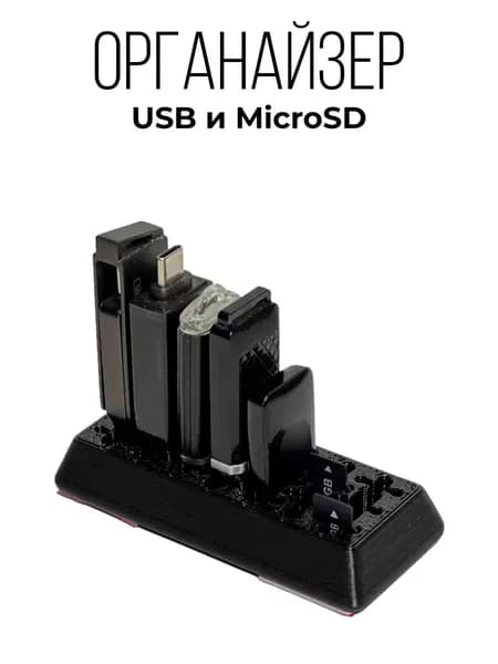 Органайзер для USB и MicroSD флешек