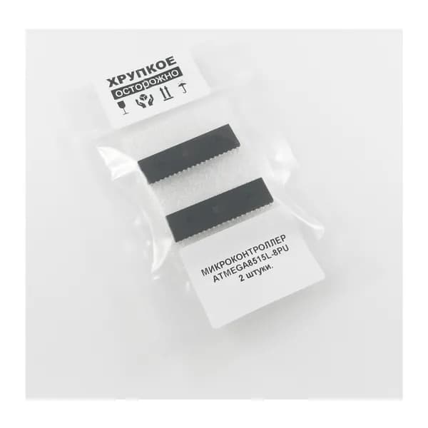 Микроконтроллер ATMEGA8515L-8PU, Микроконтроллер 8-бит AVR, DIP40, оригинал
