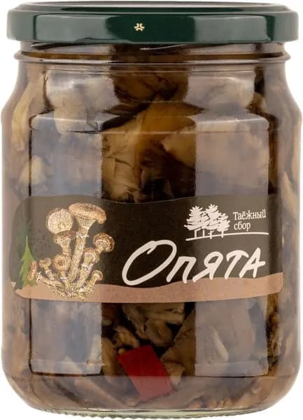 Опята маринованные Таежный сбор резаные Тайга-Продукт с/б, 500 г