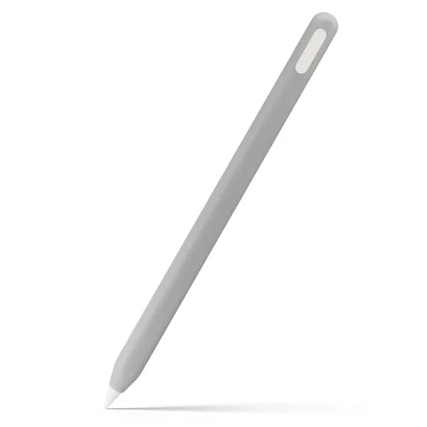 Силиконовый чехол для Apple Pencil 2, ультратонкий, противоскользящий, серый