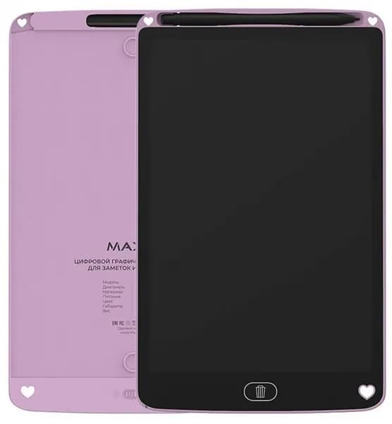 Графический планшет Maxvi MGT-02 pink