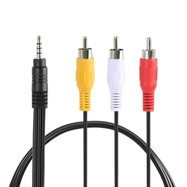 1M Разъем 3,5 мм на 3 RCA