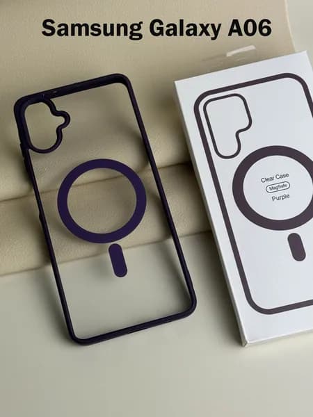 Чехол для Samsung Galaxy A06, MagSafe, фиолетовый (purple)