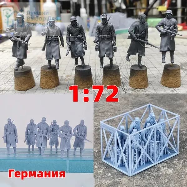 Cor 1/72 сборная модель солдат