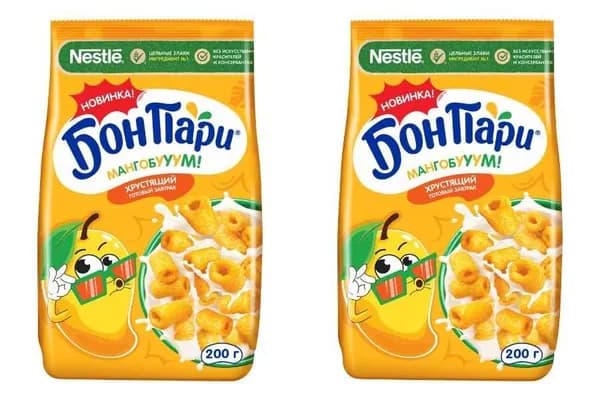 БОН ПАРИ Готовый завтрак Мангобууум 200 г, 2 уп