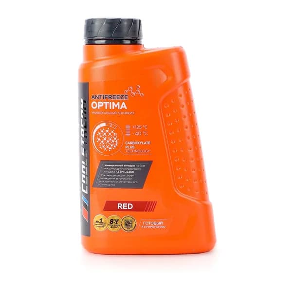 Антифриз Coolstream Optima Красный 1Л (COOLSTREAM CS-010701-RD)