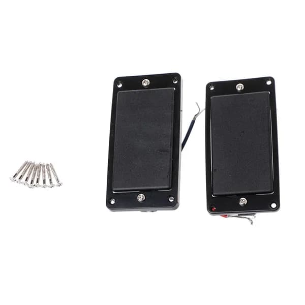 Гитарный звукосниматель Humbucker Neck Bridge с рамкой для черных 6 струн