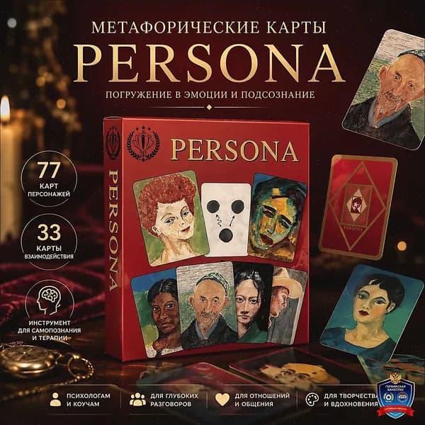 IGH-Метафорические карты "Persona" / Психологическая, трансформационная игра/OH Cards 1pcs