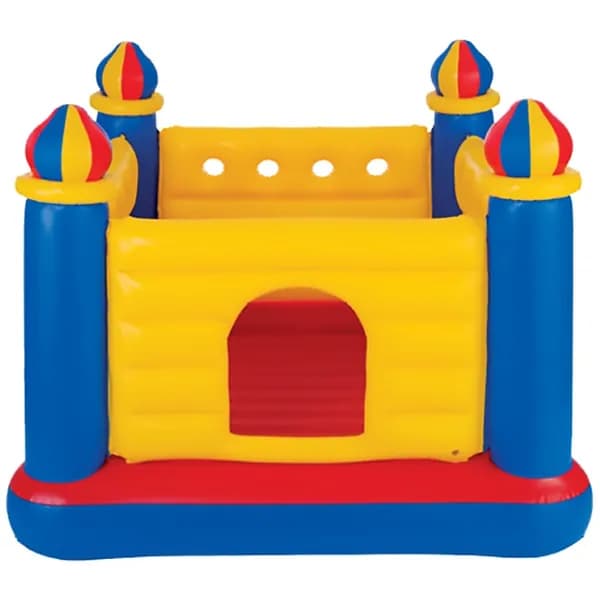 Игровой центр-батут Intex 48259, 175х175х135 см, "Замок" с окном, 3-6 лет