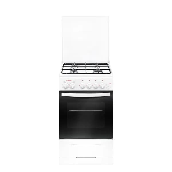 Gefest 3200-05 50 см Газовая плита, 4 конфорки, белая