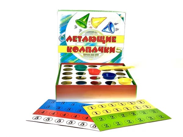 Настольная игра Летающие колпачки