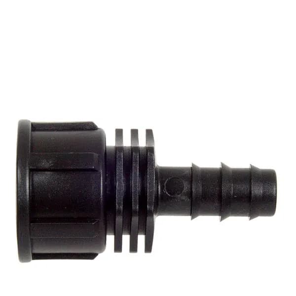 Штуцер муфта GREEN RAIN FC011634 (3/4" вн.резьба x КТ 16 мм) американка, для капельной трубки. Комплект 10 штук