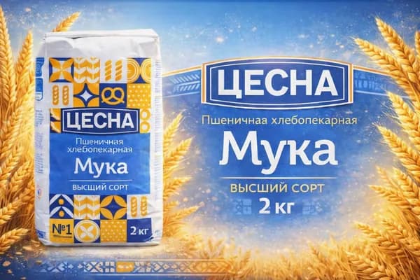 Мука ЦЕСНА пшеничная сорт высший