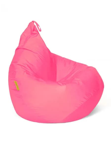 COOLPOUF Кресло-мешок Груша, Полиэстер, Размер XL,розовый