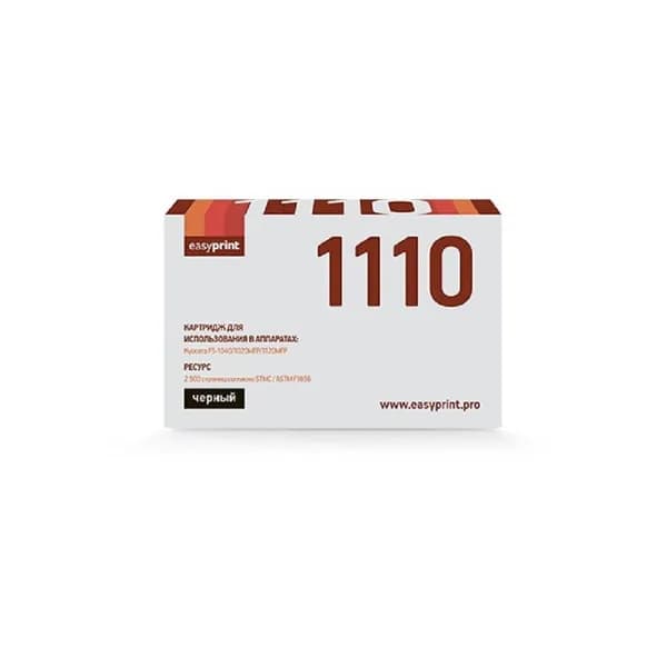 EasyPrint TK-1110 Тонер-картридж LK-1110 для Kyocera FS-1040-1020MFP-1120MFP 2500 стр. с чипом