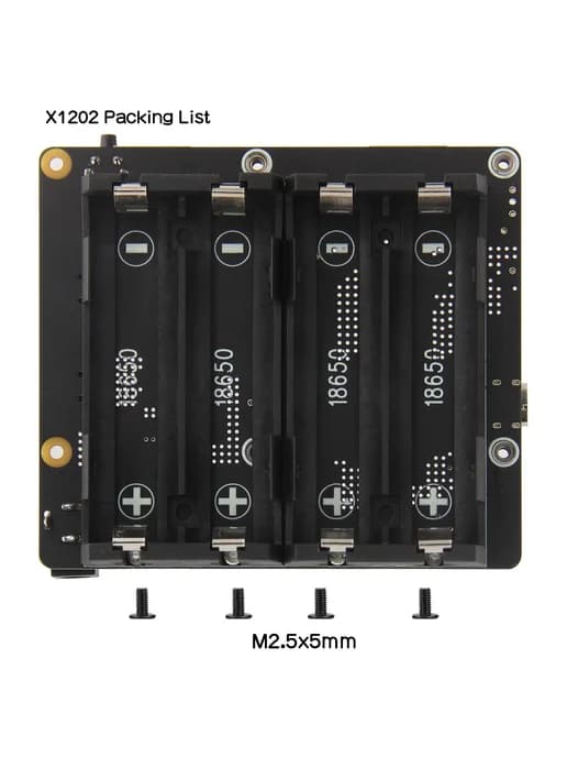 X1202 Плата ИБП для Raspberry Pi 5