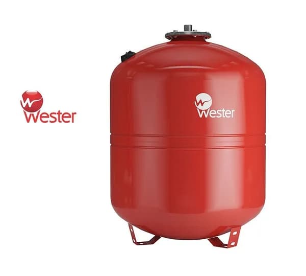 Бак расширительный WESTER WRV 100л 5 бар для отопления