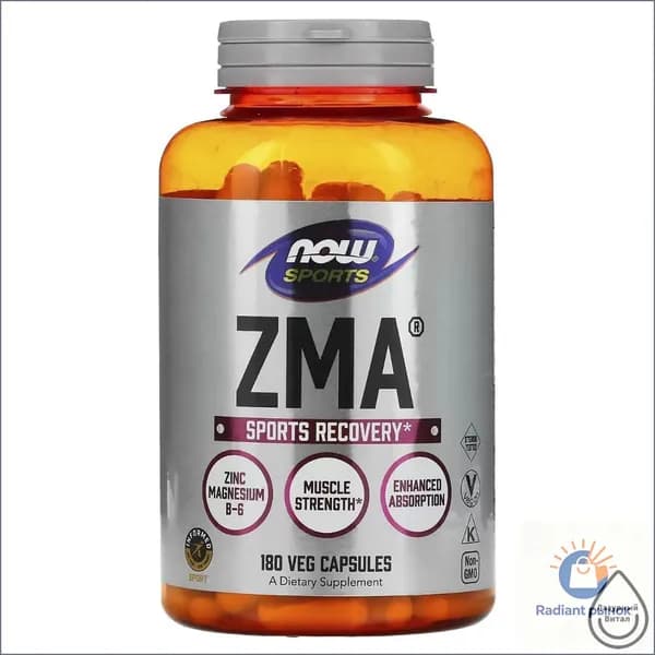 Foods, Sports, ZMA, восстановление после физической активности, 180 веганских капсул