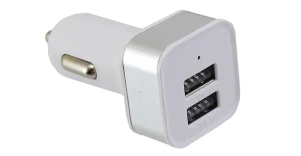 Автомобильное зарядное устройство для телефона 2 USB