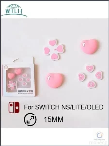 Качественный силиконовый чехол для накладок на стики Nintendo Switch OLED или NS