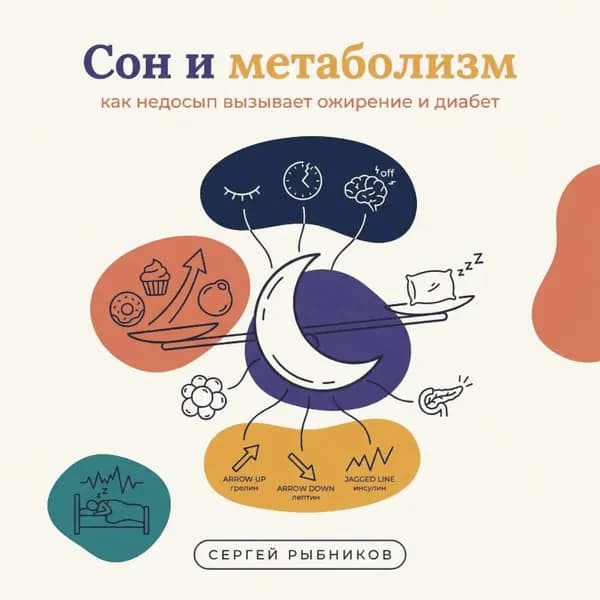 Сон и метаболизм: как недосып вызывает ожирение и диабет | Рыбников Сергей | Электронная аудиокнига