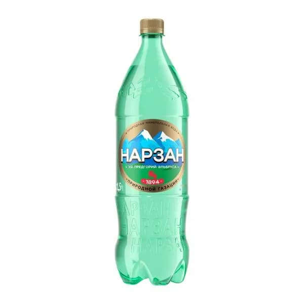 Вода Нарзан минеральная природной газации 1.5л