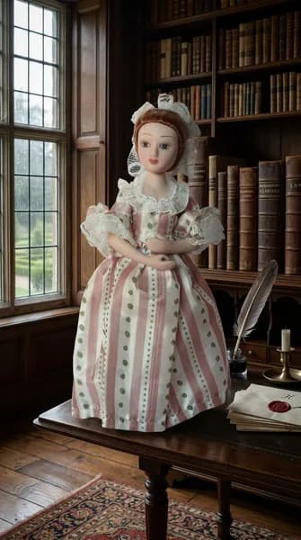 кукла коллекционная Кларисса Гарлоу (Самюэль Ричардсон "Кларисса, или История юной леди")