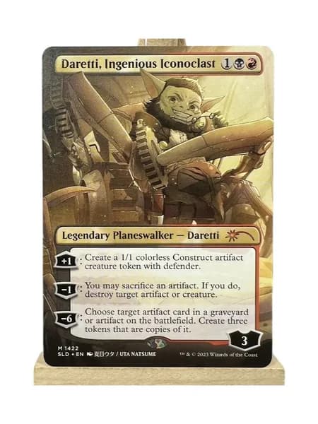 Волшебство в твоих руках: Уникальная карта Magic: The Gathering (MTG) Прокси-карта с Прозрачная защитная пленка защитит вашу колоду в качестве подарка.