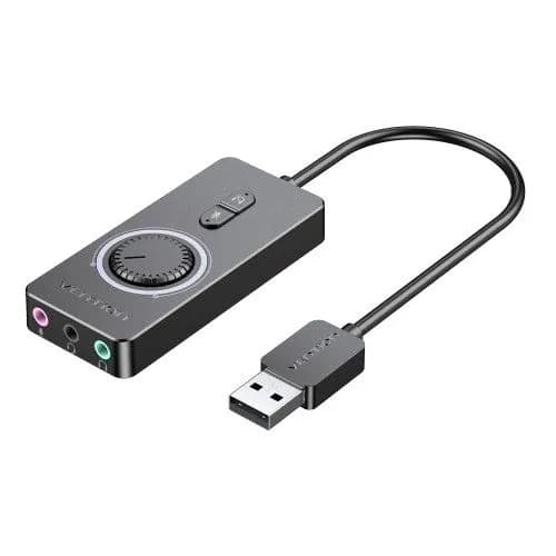 Звуковая карта внешняя Vention, 2.0, USB 2.0, Retail (CDRBB)