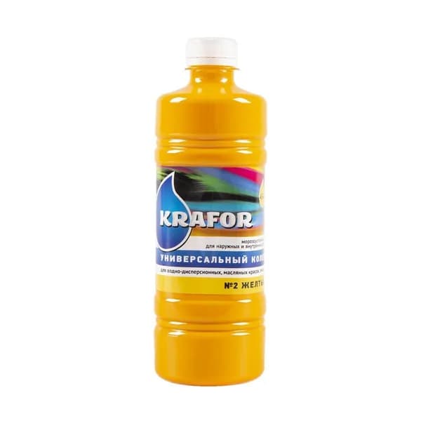 Колер №02 Желтый 100 мл Крафор