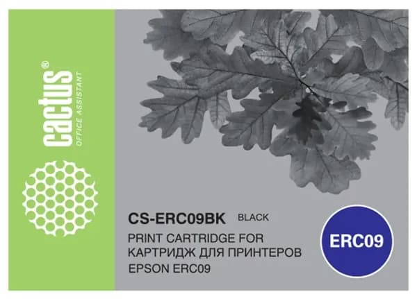 Картридж для принтера для Epson ERC09, матричный,пурпурный (CS-ERC09) Сactus