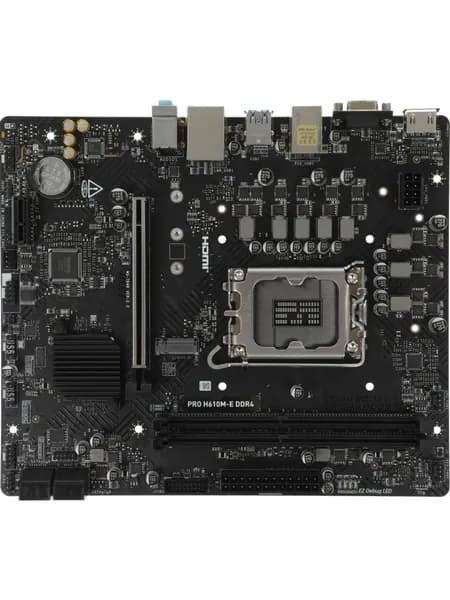 Материнская плата mATX MSI PRO H610M-E