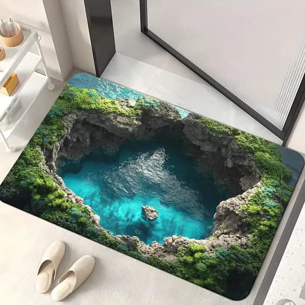 Коврик придверный 3D 40x60 см