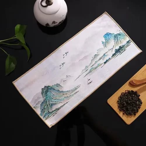 Салфетка сервировочная Замша искусственная 16x30см, 1шт.