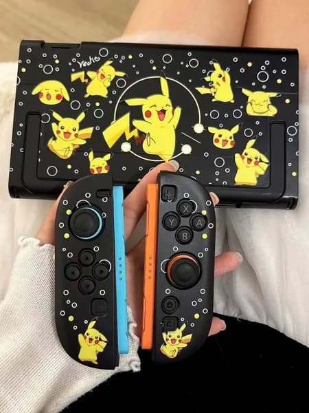 Чехол для Nintendo Switch 2 (2025), для игровой приставки Нинтендо Свитч 2, Pikachu