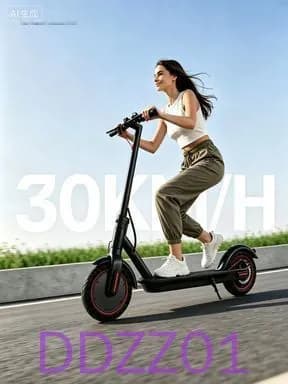 Электросамокат mzm-20260525114532712, черный матовый
