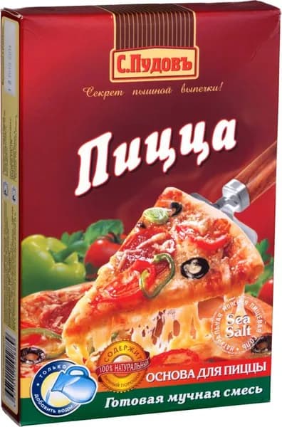 Смесь для выпечки С.Пудовъ Пицца 350г