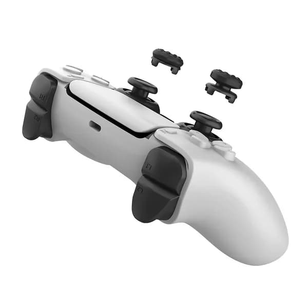 Чёрные накладки на стики геймпада PS4 и PS5 с антискольжением