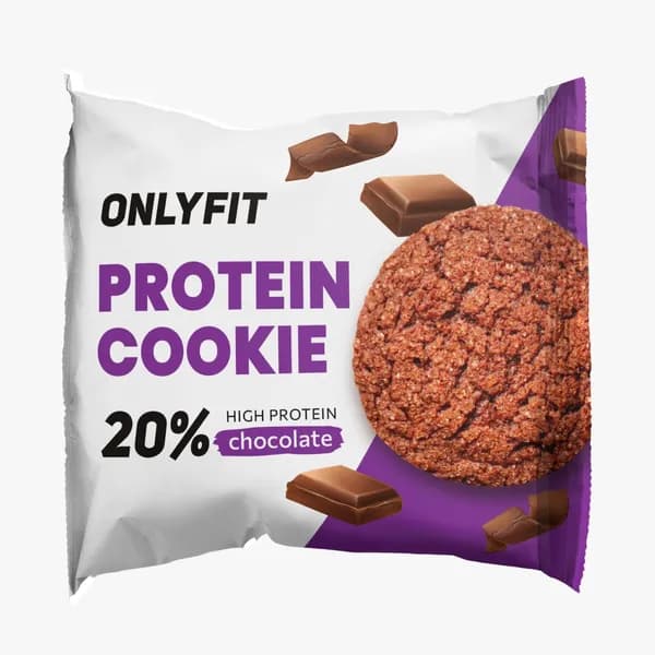 12шт. Печенье протеиновое "Шоколад". OnlyFit 0,035кг.