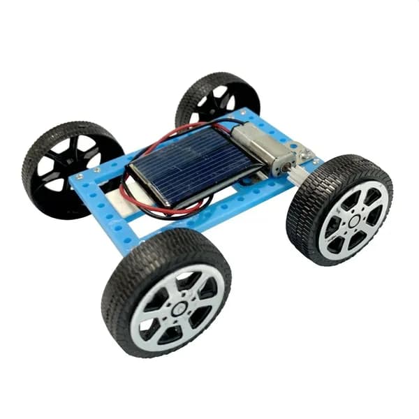 Мини-солнечный конструктор-автомобиль DIY для детей