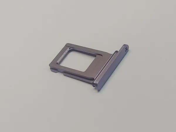 Сим лоток для Apple iPhone 11 (фиолетовый), Держатель СИМ карты Apple iPhone 11 (фиолетовый), Контейнер SIM, SIM holder (фиолетовый)