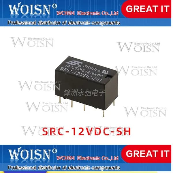 2шт./лот SRC-12VDC-SH реле